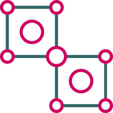 Bağlanan Kutu Vektörü Simgesi Tasarımı