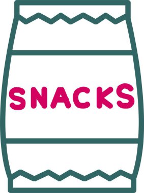 Snacks Vector Icon Design