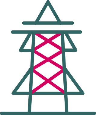 Pylon Vector Icon Design