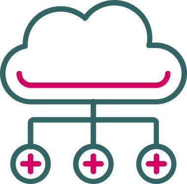 Cloud Computing Vector Icon Design