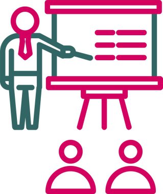 Sınıf Vektör Simgesi Tasarımı