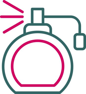 Parfüm Vektörü Simgesi Tasarımı