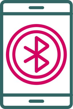 Bluetooth Vector Icon Design