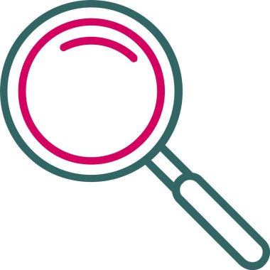 Magnifying Glass Vector Icon Design