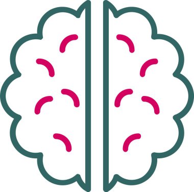 Brain Vector Icon Design