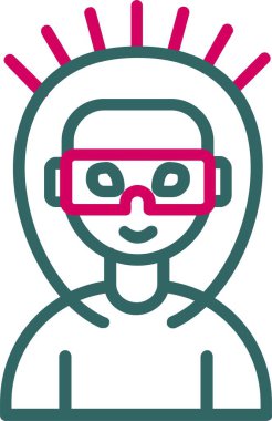 Punk Vector Icon Design