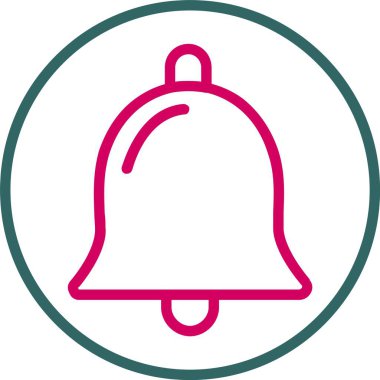 Alarm Bell Vector Icon Design
