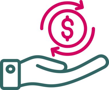 Return Of Investment Vector Icon Design