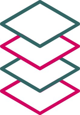 Layers Vector Icon Design