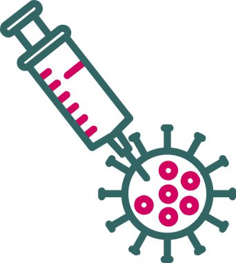 Vaccine Vector Icon Design