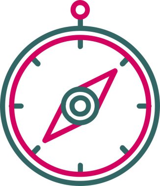 Compass Vector Icon Design