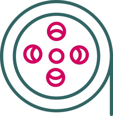 Makara Vektörü Simgesi Tasarımı