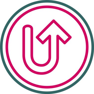 Arrow Vektör Simgesi Tasarımı Aç