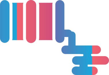 Petrol Dökümlü Vektör Simgesi Tasarımı