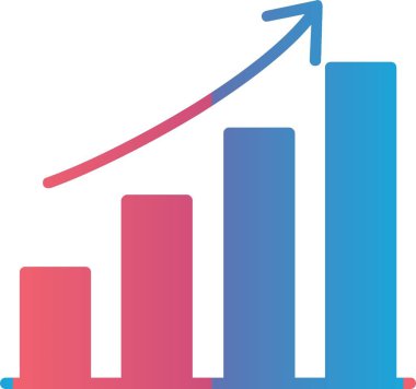 Büyüme Vektörü Simgesi Tasarımı