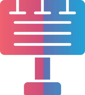 Billboard Vector Icon Design