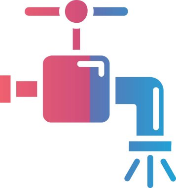 Water Tap Vector Icon Design