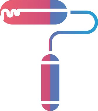 Paint Roller Vector Icon Design