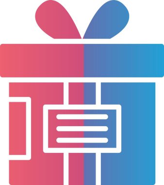 Gift Box Vector Icon Design
