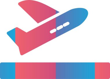 Departure Vector Icon Design
