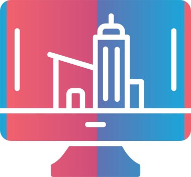 Şirket Vektör Simgesi Tasarımı