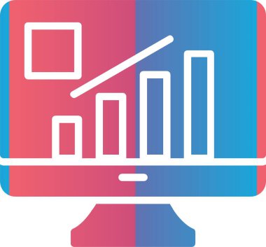 Büyüme Vektörü Simgesi Tasarımı