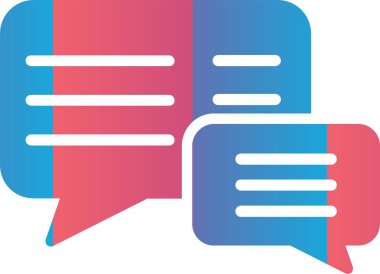 Dialog Vector Icon Design