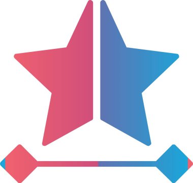 Half Vector Icon Design