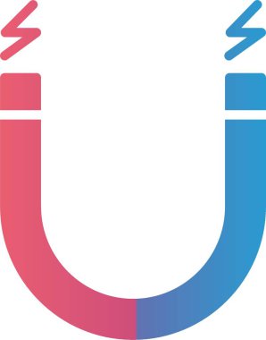 Mıknatıs vektör simgesi tasarım