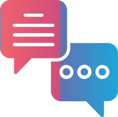 Bubble Speech Vector Icon Design