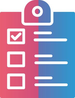 Checklist Vector Icon Design