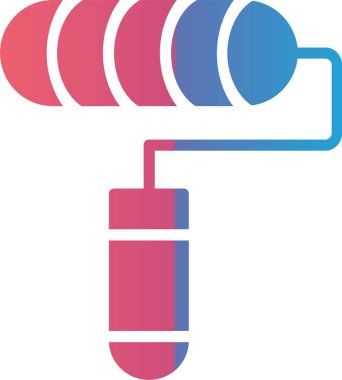 Paint Roller Vector Icon Design