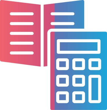 Hesap makinesi vektör simgesi tasarım