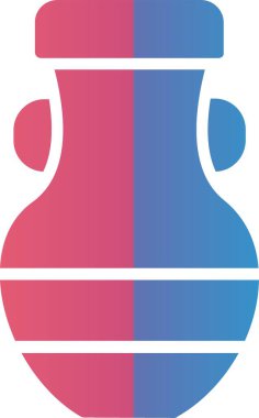 Vase Vector Icon Design