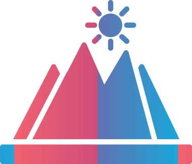 Mountain Vector Icon Design