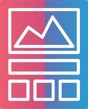 Layout Vector Icon Design