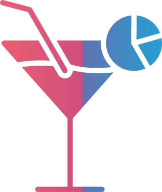 Cocktail Vector Icon Design