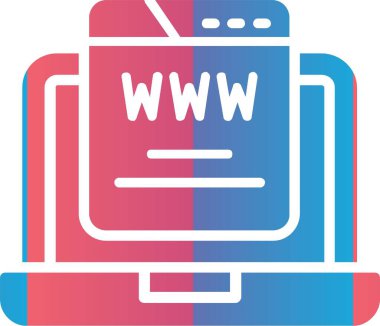 Website Vector Icon Design