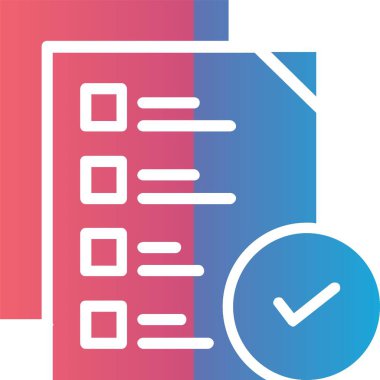 File Check Vector Icon Design