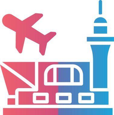 Airport Vector Icon Design