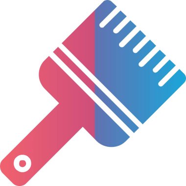 Boya fırça vektör simgesi tasarım