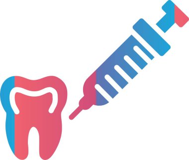 Anestezi Vektör Simgesi Tasarımı