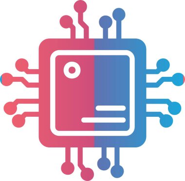 Cpu Vector Icon Design