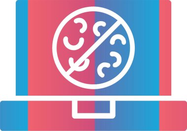 Anti Virus Vector Icon Design