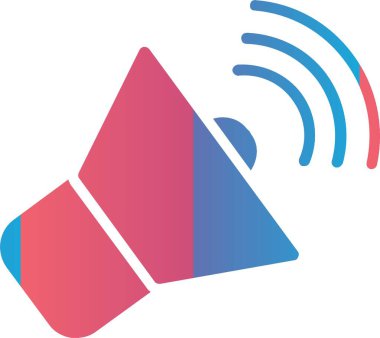 Hoparlör vektör simgesi tasarım