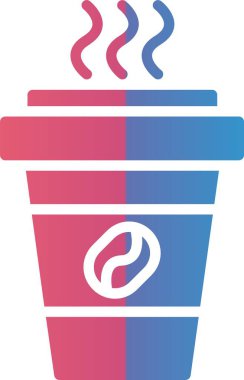 coffee cup Vector Icon Design