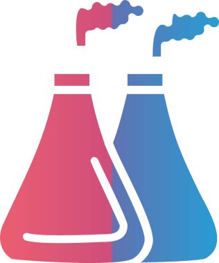 Nuclear Energy Vector Icon Design