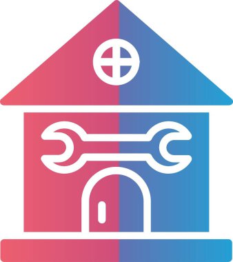 Home Repair Vector Icon Design clipart