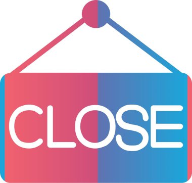 Vektör Simgesi Tasarımı Kapat