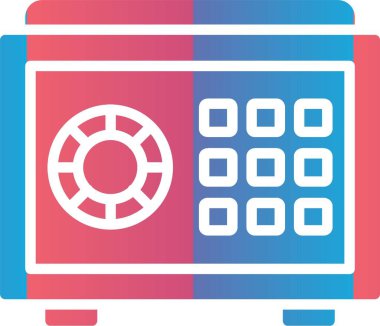 Safebox Vector Icon Design